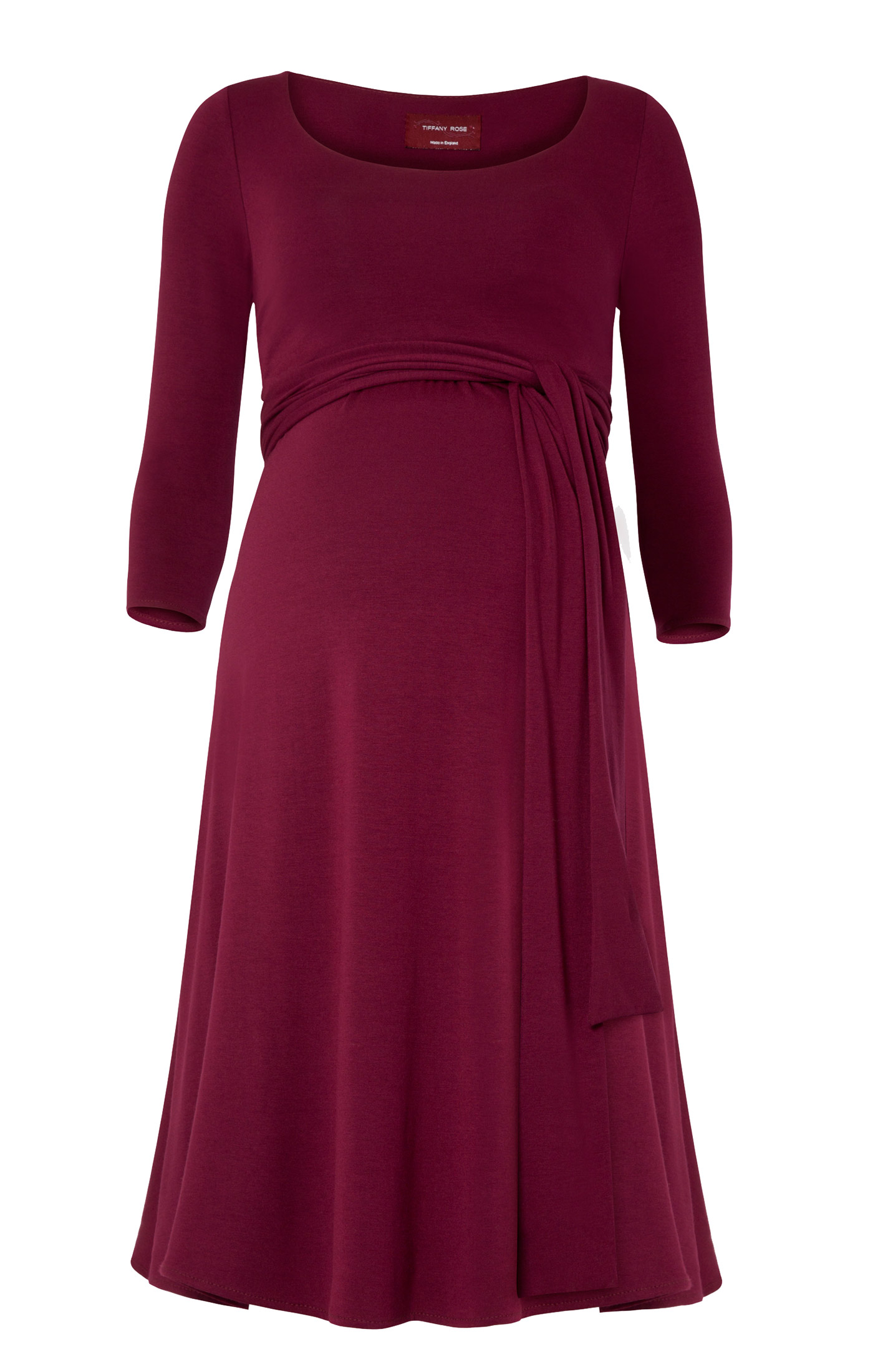 Naomi Maternity Nursing Dress Mulberry