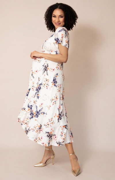 Rosalie Midi Dress (Japanese Garden) by Tiffany Rose