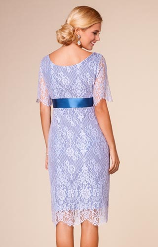 Robe de Grossesse Starla Mi-Longue Bleu Infini by Tiffany Rose