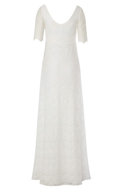 Verona Maternity Wedding Gown Ivory White by Tiffany Rose