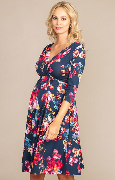 Willow Maternity Dress Midnight Garden by Tiffany Rose