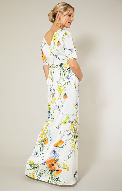 Zoey Maternity Gown Floral Brights by Tiffany Rose