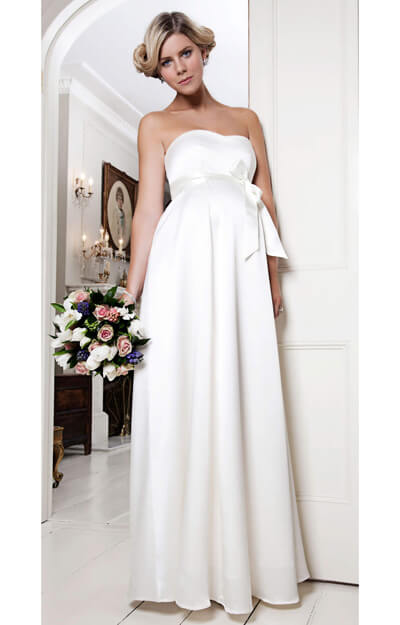 Alice Maternity Wedding Gown (Ivory) by Tiffany Rose