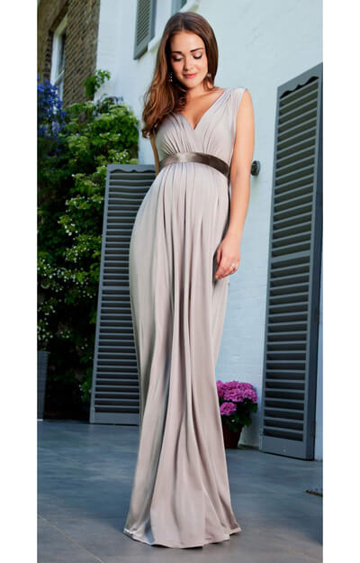 Anastasia Maternity Gown (Silver Screen) by Tiffany Rose