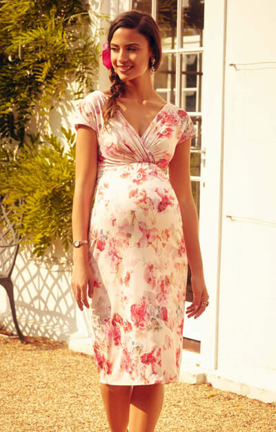 Bardot Maternity Shift Dress English Rose by Tiffany Rose