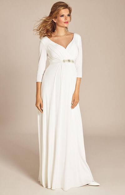 Lexi Maternity Wedding Gown Ivory by Tiffany Rose