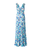 Robe de Grossesse Anastasia Longue Nil Bleu by Tiffany Rose