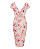 Robe de Grossesse Droite Bardot Fraîcheur Florale by Tiffany Rose