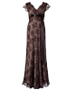 Robe de grossesse Eden longue (Chocolat) by Tiffany Rose