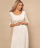Freya Gravid Bröllopsklänning Elfenben by Tiffany Rose