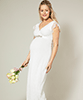 Imogen Gravid Spets Bröllopsklänning Elfenben by Tiffany Rose