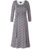 Robe d'Allaitement Naomi Léopard des Neiges by Tiffany Rose