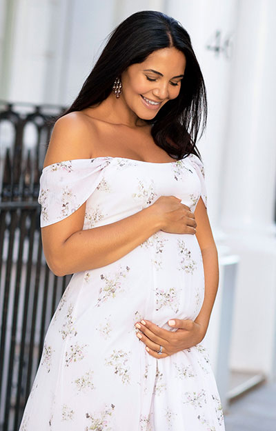 Felicity Maternity Gown Sweet Posies by Tiffany Rose